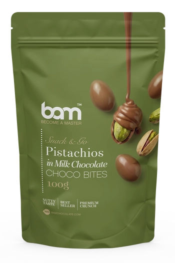 Pistacije u mliječnoj čokoladi, 100 g