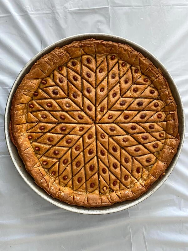 baklava cheesecake